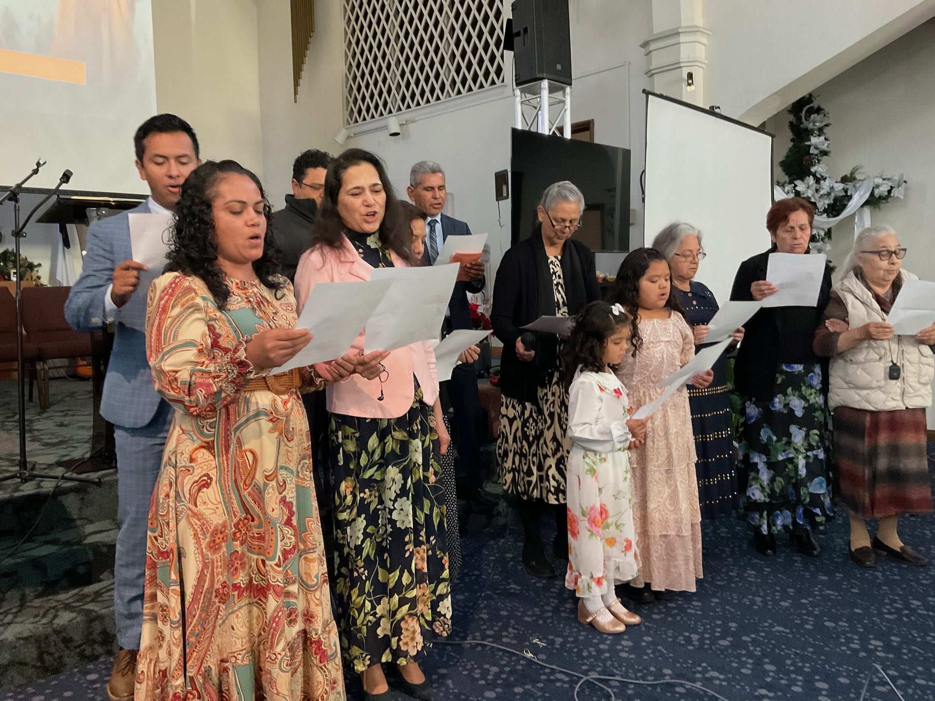 Members of the Monterey Park congregation