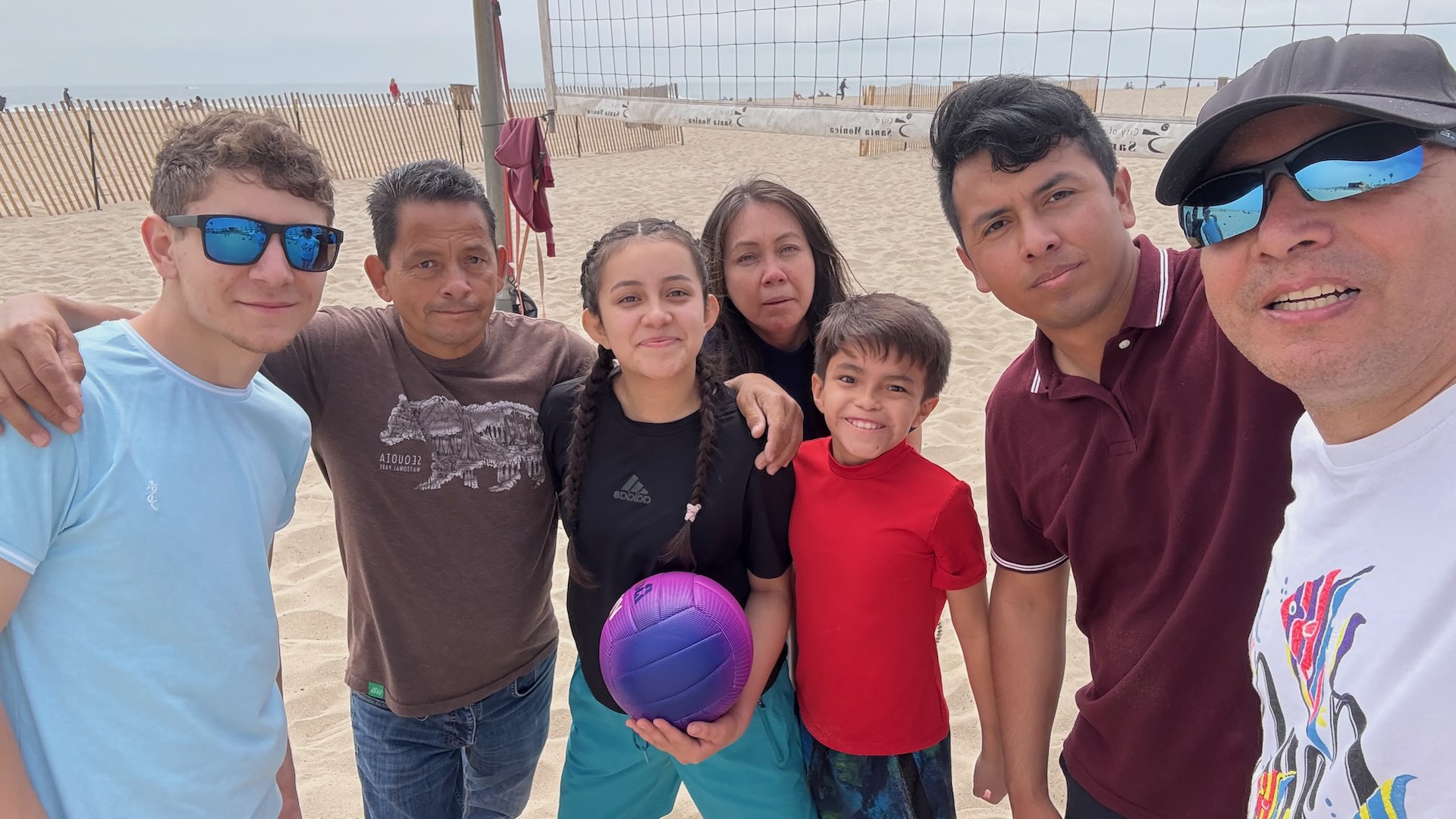Church members spending time together outdoors