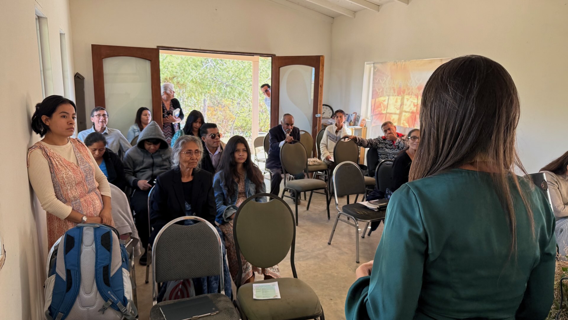 Sabbath worship at the Tecate church